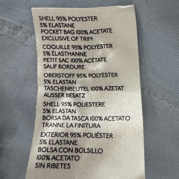 Maeve Metallic Satin Parachute Trousers, Size 6 - Picture 12 of 12